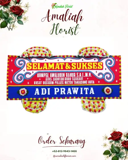 Papan Bunga Ucapan Selamat Kediri