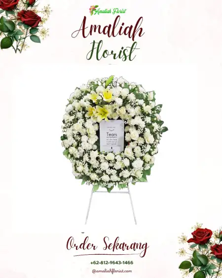 Krans Bunga Duka Kediri